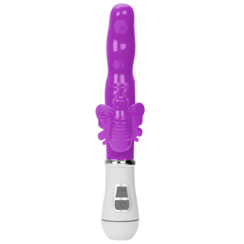 Smooth Butterfly Dildo 8 Function