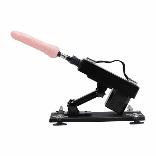 Automatic Sex Machine Gun with Dildo Attachment