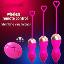 Load image into Gallery viewer, Weighted Vibrating Love Egg with Wireless Remote, 3pc (Weight/Dumbells)