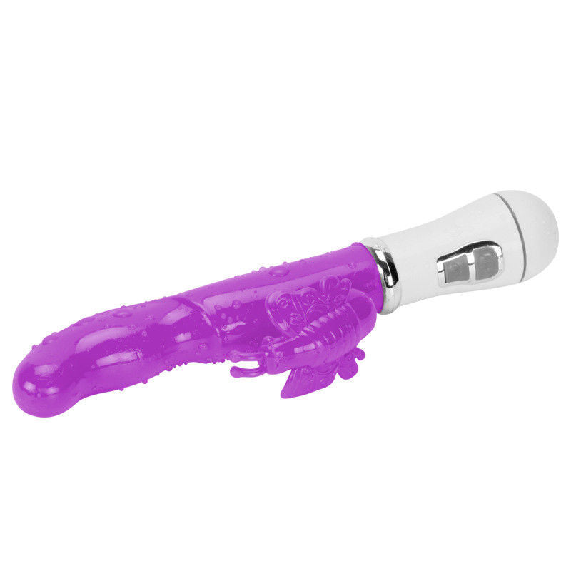 Smooth Rechargeable Butterfly Dildo 8 Function