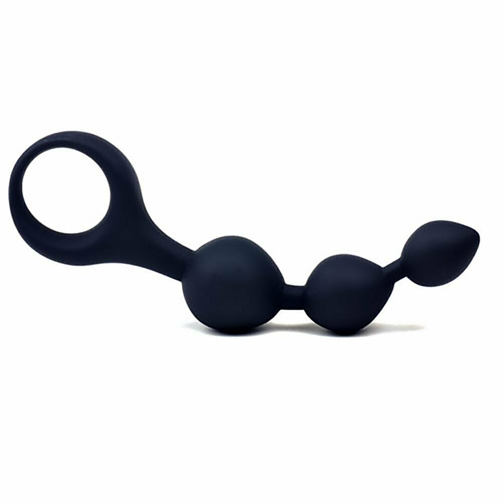 Gradual Triple Ball Anal Beads, 6 inch