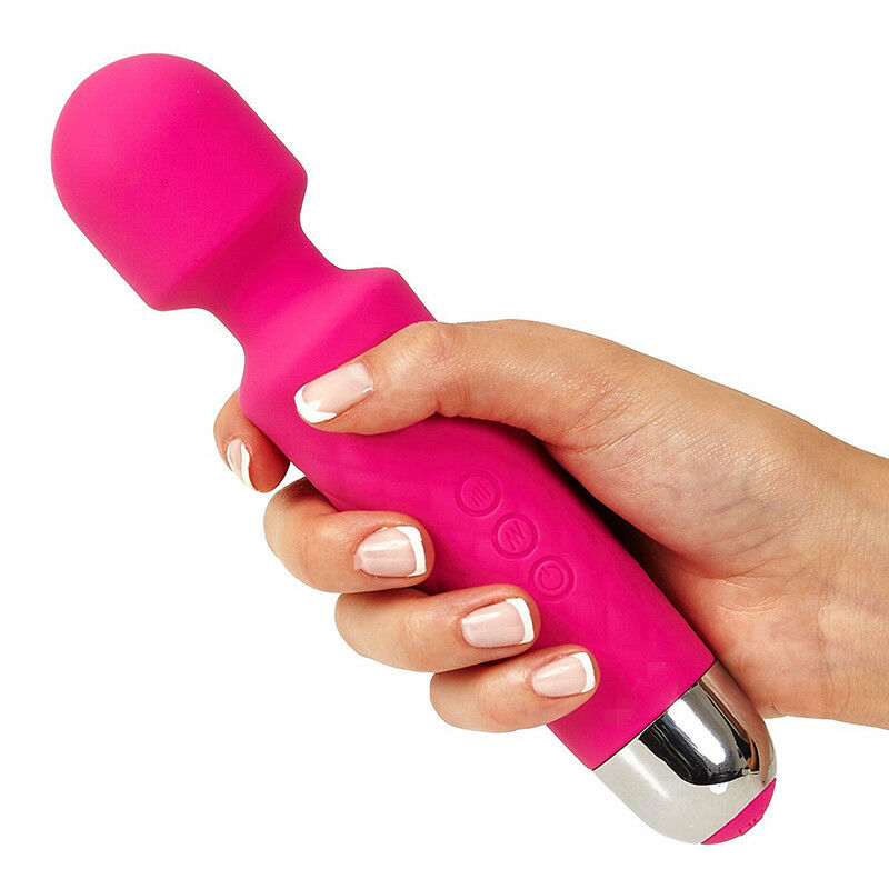 Rechargeable Massage Wand Vibrator 28 Function