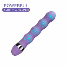 Load image into Gallery viewer, Multi-Speed Beaded Bullet Vibrator 7 Inch
