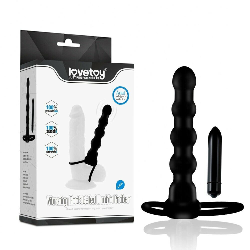 Lovetoy Vibrating Rock Balled Double Prober