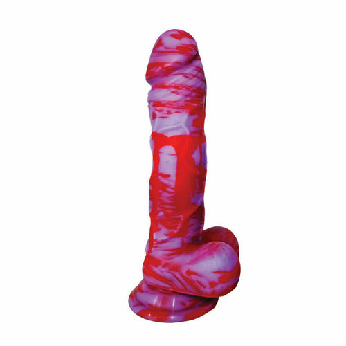 Abstact Dildo with Sunction Cup, 8 inch