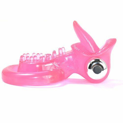 Tongue Vibrating Penis Ring, 7 Function