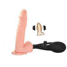 Load image into Gallery viewer, Inflatable Dildo With Pump 7 inch