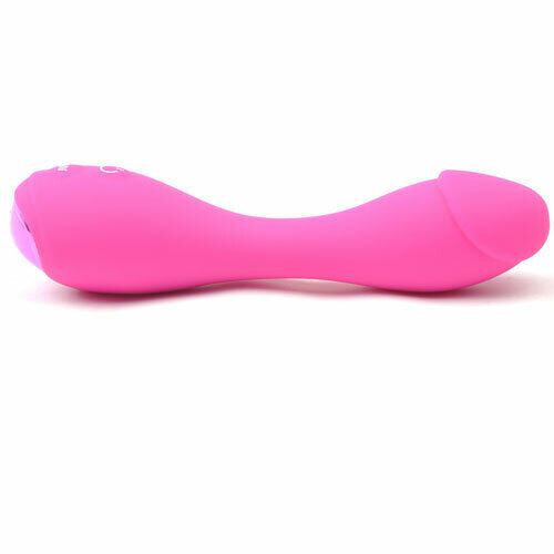 Penis Shaped L.E.D Vibrator 6 inch, 10 Function