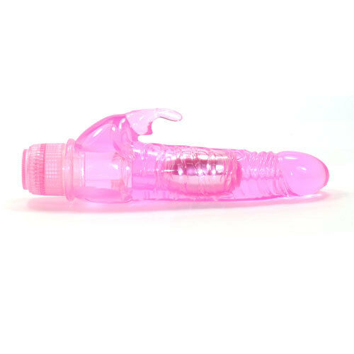 Rabbit & Realistic Penis Vibrator 8.7 inch