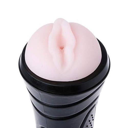 Realistic Vagina Vibrating Male Masturbator Cup