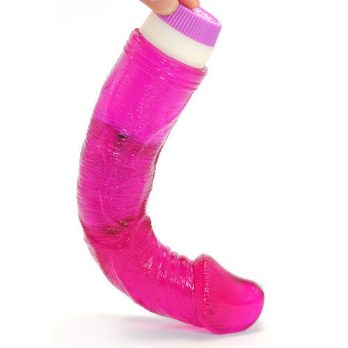 Vibrating Jelly Dildo 8.5 inch