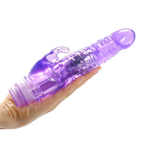 Rabbit & Realistic Penis Vibrator 8.7 inch honeypleasures Rabbit & Realistic Penis Vibrator 8.7 inch honeypleasures