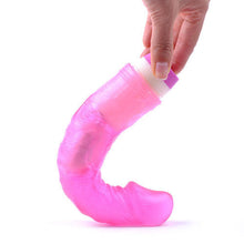 Load image into Gallery viewer, Vibrating Jelly Dildo 8.5 inch