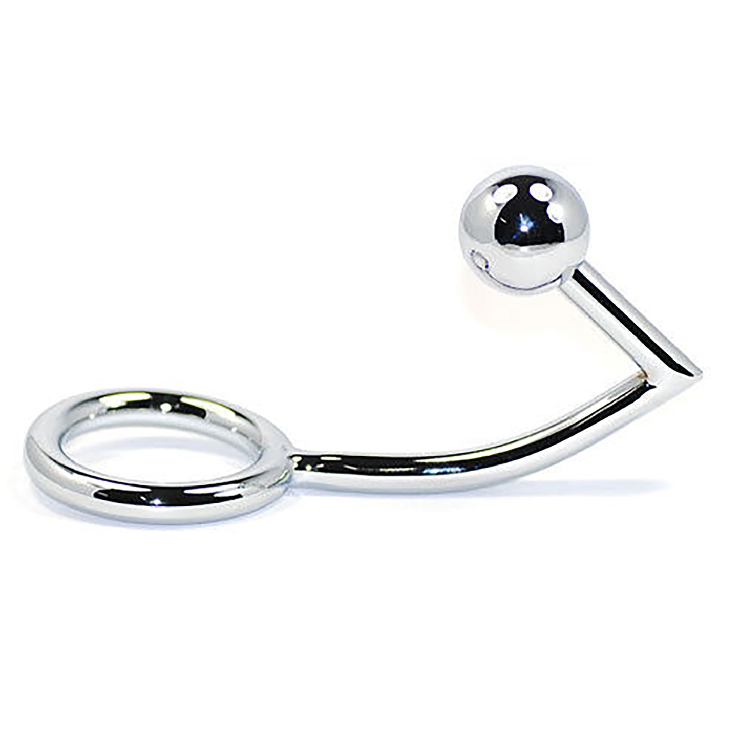 Metal Penis Ring & 1 Ball Anal Plug