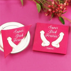 Lovetoy Super Dick Forever Bachelorette Paper Napkins(Pack of 10)