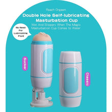 Load image into Gallery viewer, Self-Lubricating Vagina &amp; Anal Double Hole Masturbating Cup (Just Add Water)