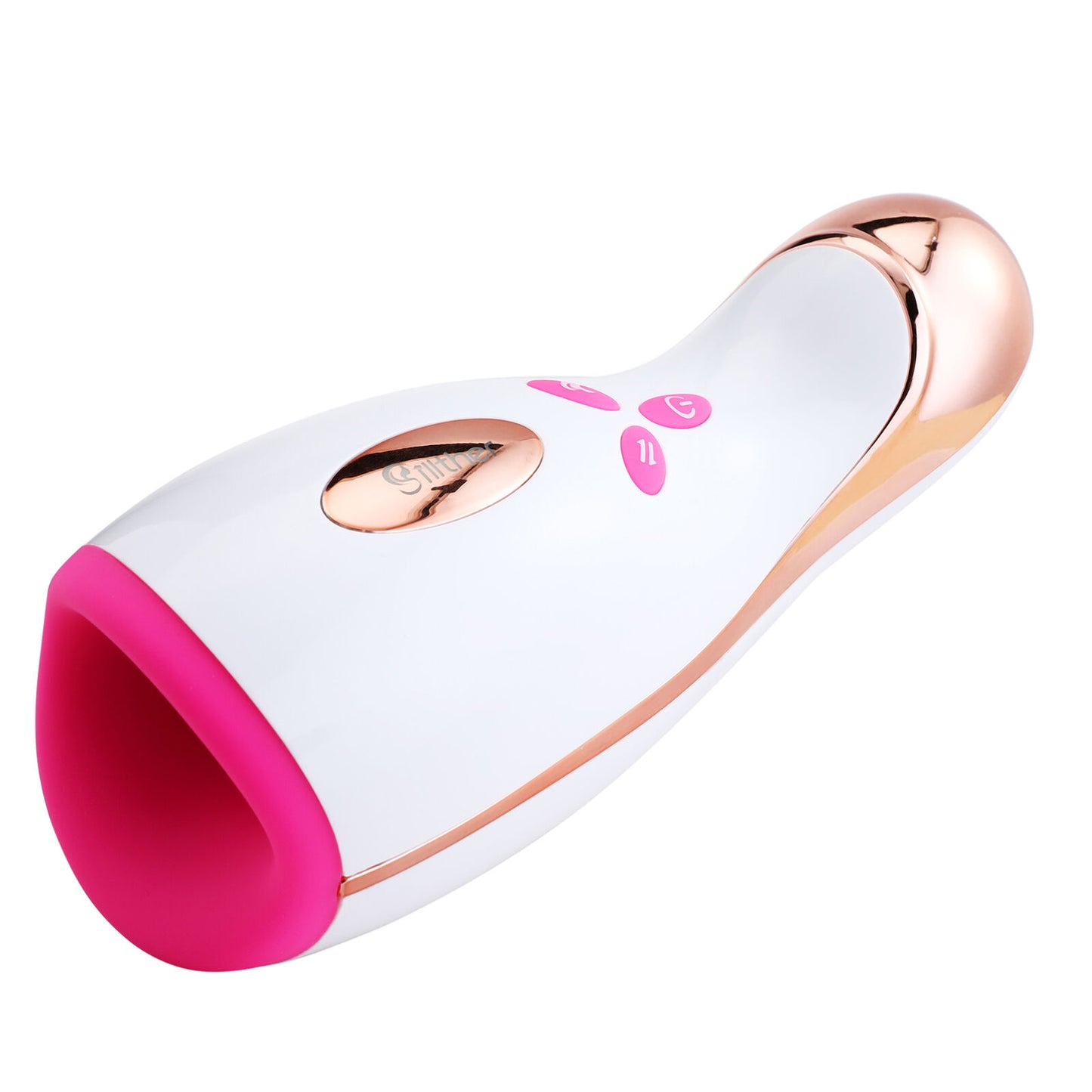 Pulse & Vibrating Warming Oral Sex Masturbation Cup, 14 Function