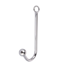 Load image into Gallery viewer, Single Ball End Stainless Steel Hook Anal Plug
