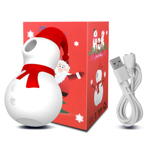 Snowman Suction Vibrator, 10 Function (Limited Edition)