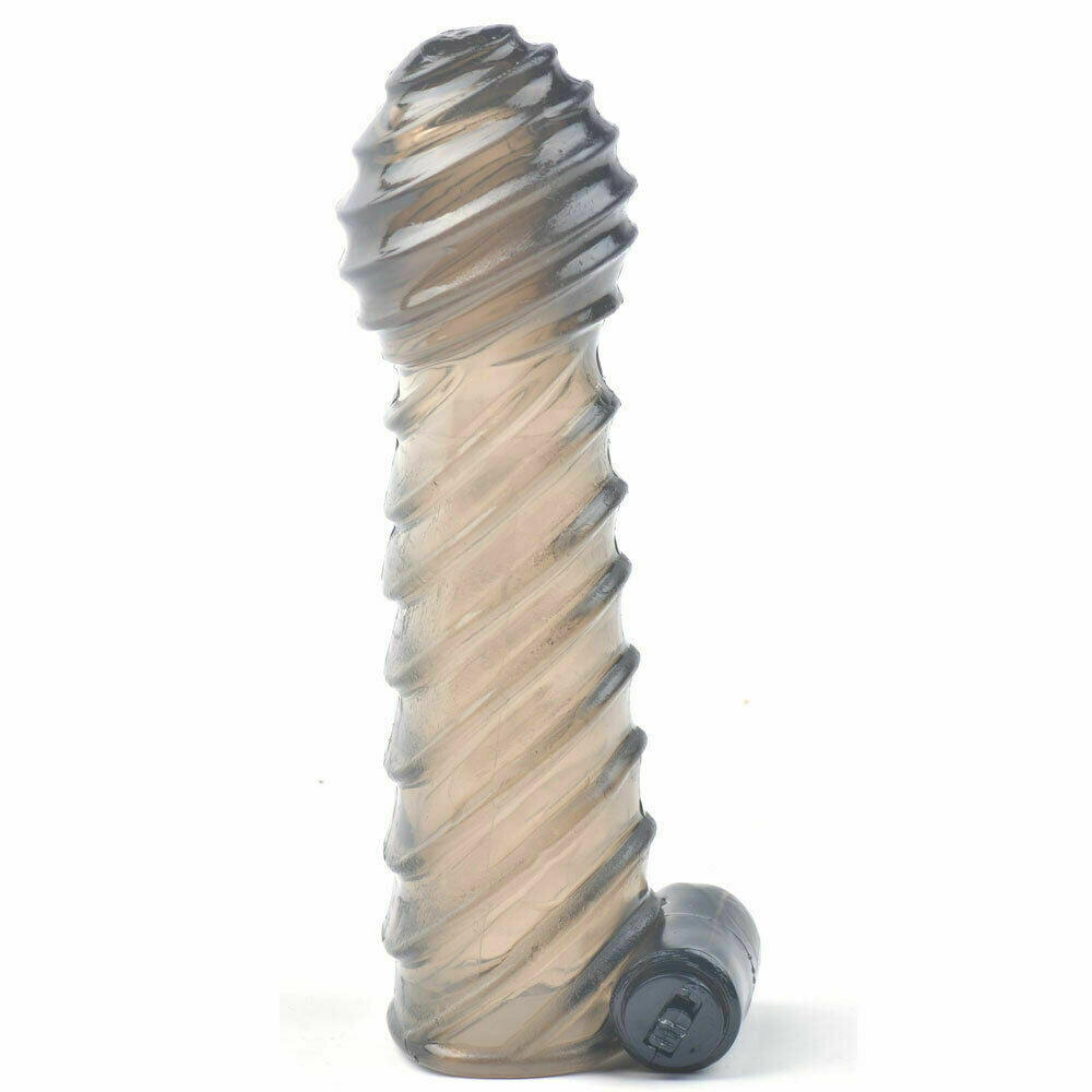 5.2" Vibrating Textured Penis Sleeve Kit