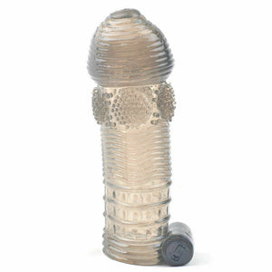 5.2" Vibrating Textured Penis Sleeve III