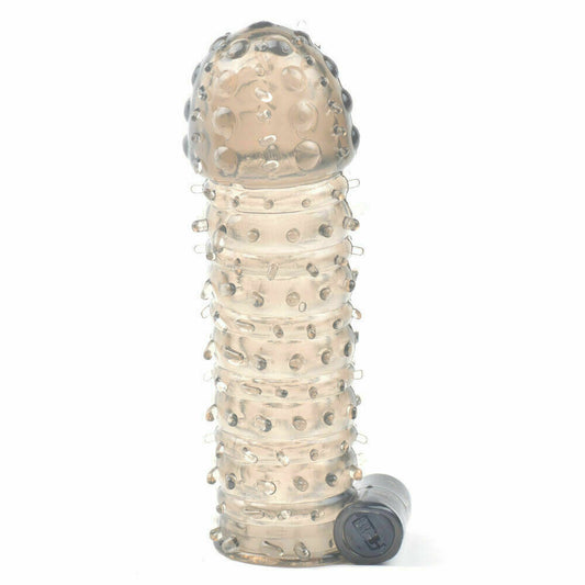 5.2" Vibrating Textured Penis Sleeve IV