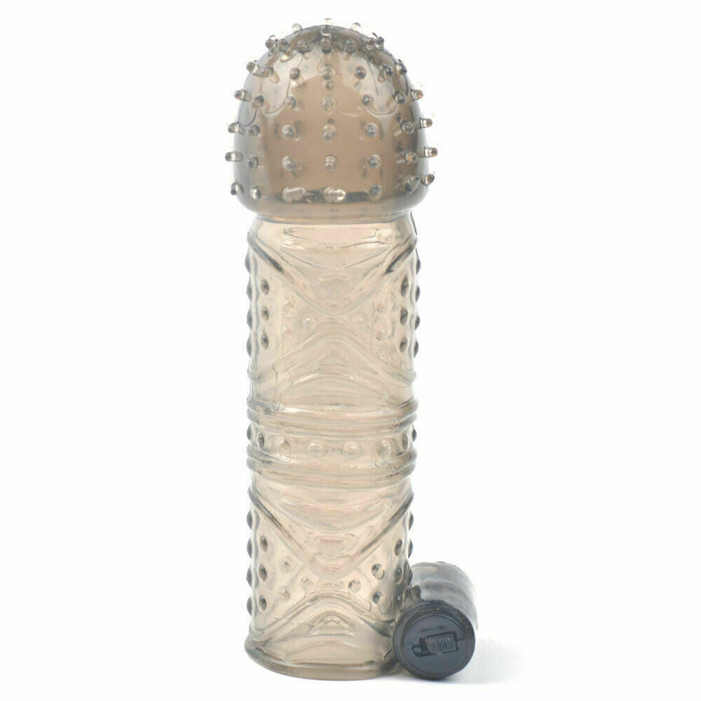 5.2" Vibrating Textured Penis Sleeve II