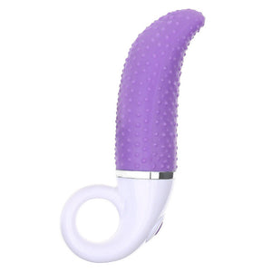Tongue Vibrator with Ring Handle 12 Mode