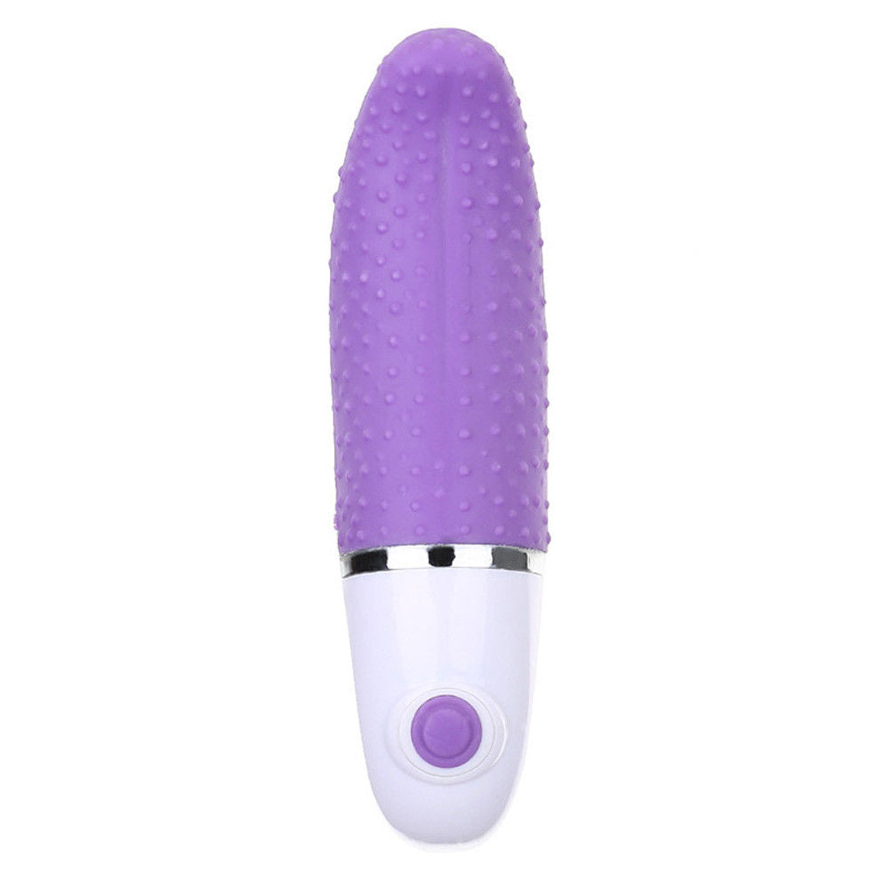 Tongue Vibrator with Ring Handle 12 Mode