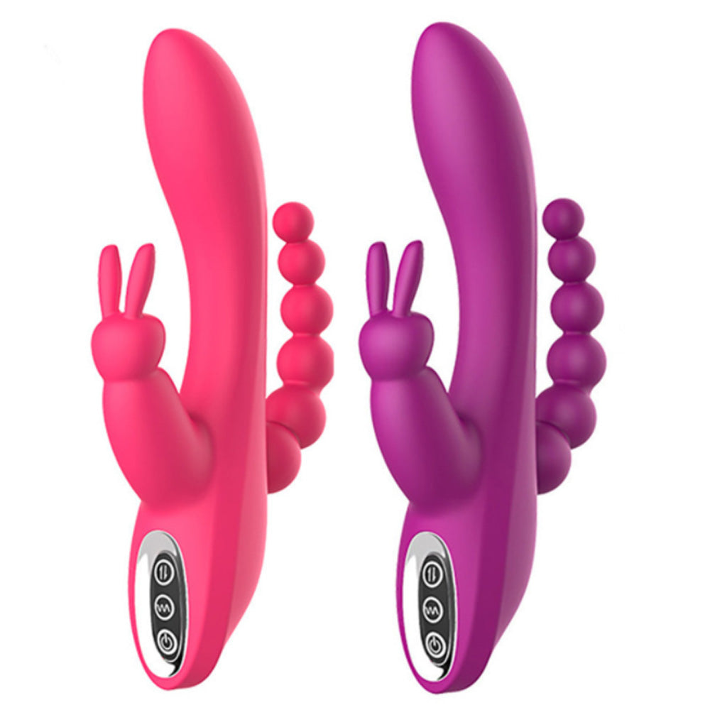 Triple Stimulating Rabbit Vibrator