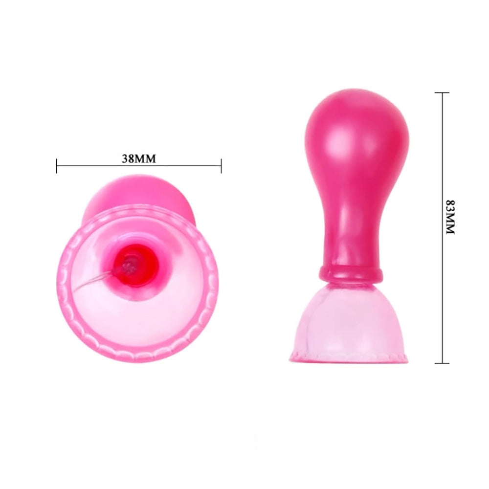 Remote Control Vibrating Nipple Suckers, 7 Function