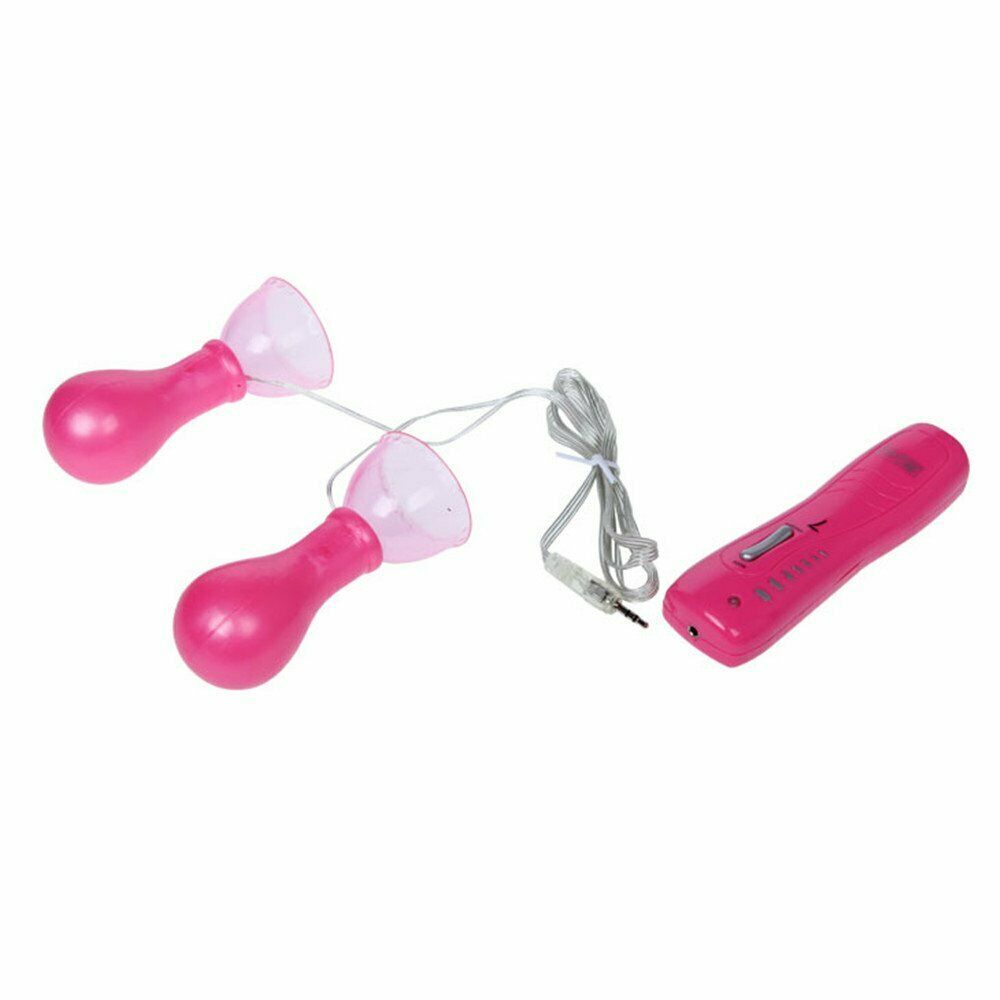 Remote Control Vibrating Nipple Suckers, 7 Function