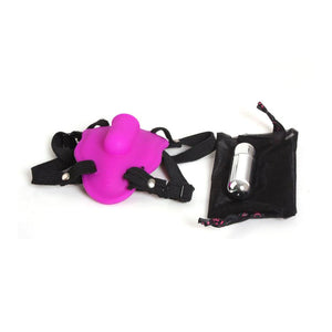 Butterfly Strap-On Clit Vibrator, 10 Function (Wireless & Handsfree)