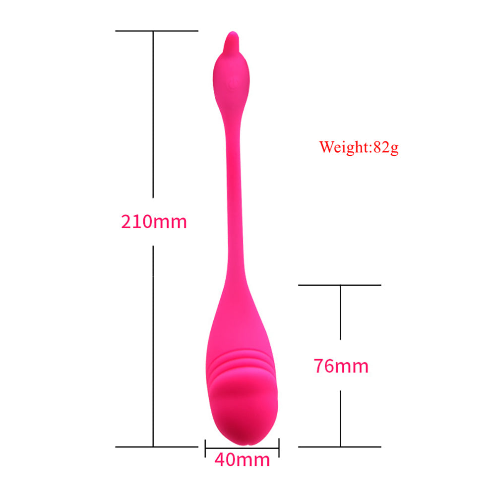 Bluetooth Wireless APP Control Vibrator, Strong & Quiet Long Distance Stimulator (Andriod & iphone iOS)