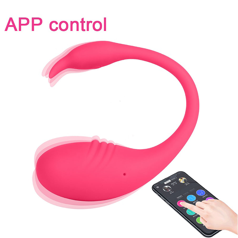 Bluetooth Wireless APP Control Vibrator, Strong & Quiet Long Distance Stimulator (Andriod & iphone iOS)