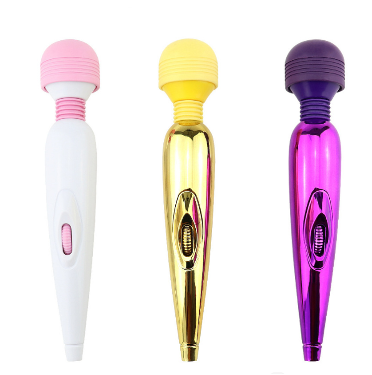 Metallic Mini USB Massage Wand Vibrator