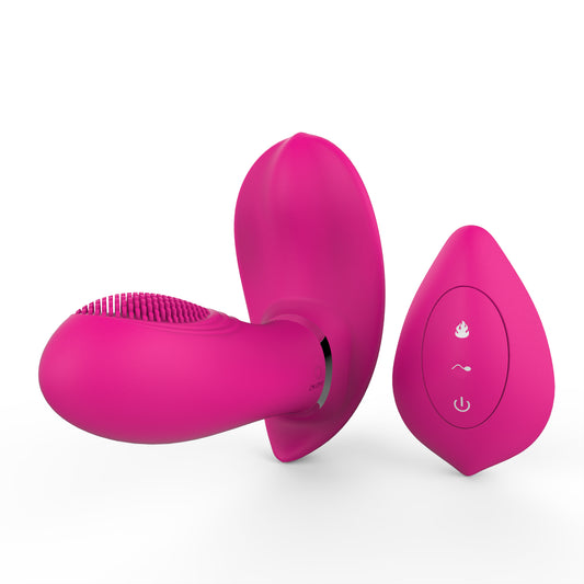 Heating G-Spot Wearable Vibrator with Remote, 7 Function (Handsfree)