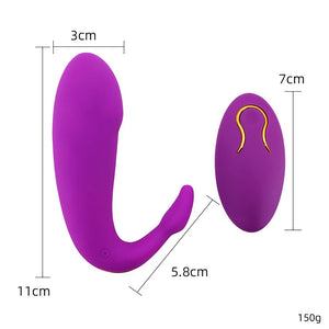 Aurora G-Spot Wearable Vibrator with Remote, 10 Function (Handsfree)